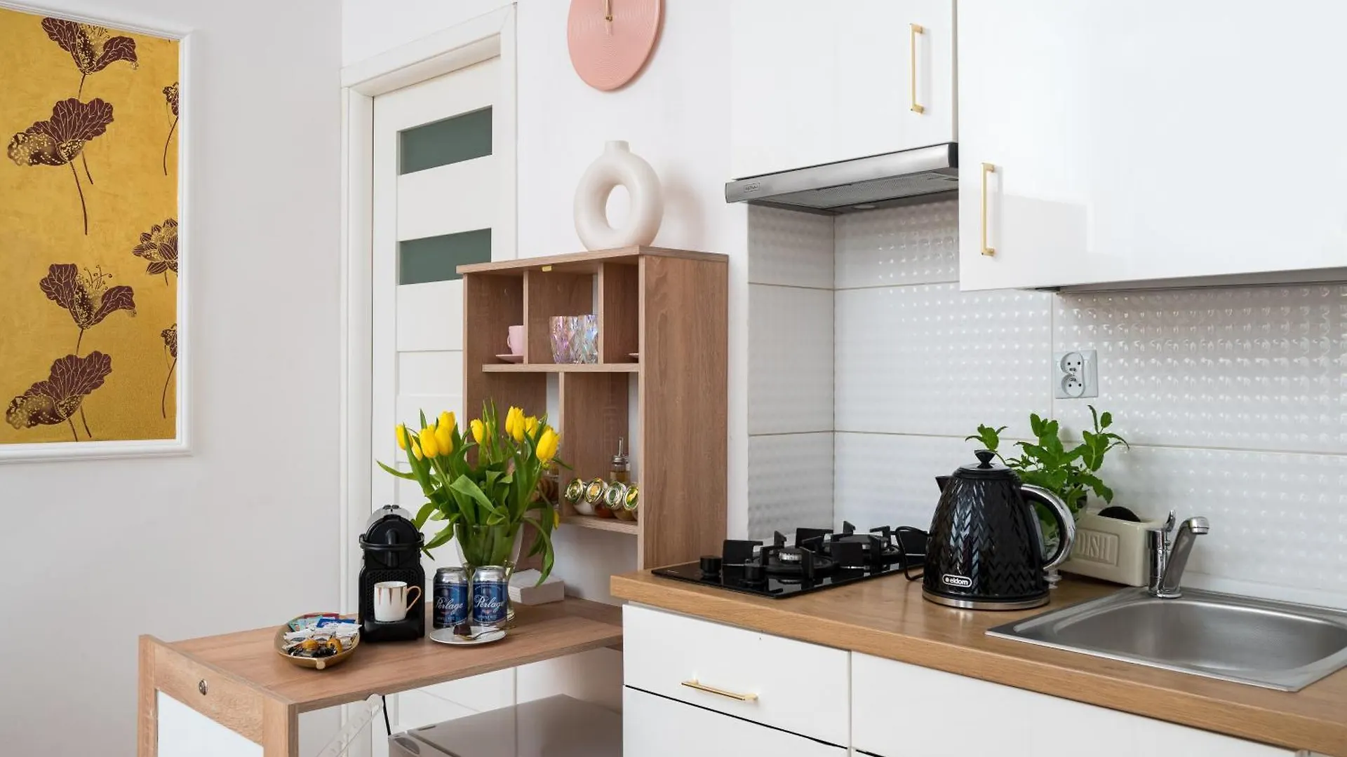 Pink Elephant 2X1Br Studio In Historic Tenement House 1 Km From Warsaw Central Apartment